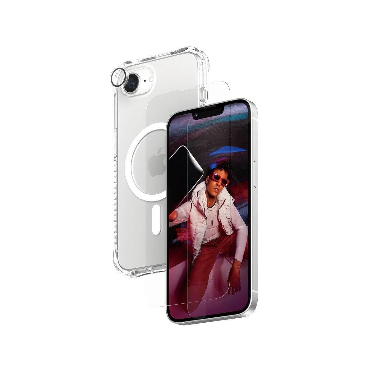 CARE by PanzerGlass® Fashion 3-in-1 Pakke iPhone 16e